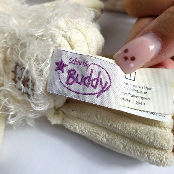 Scentsy Buddy Plush Lenny the Lamb and Nursery Baby Lamb 15.5" Plush Sheep Set - Picture 8 of 10